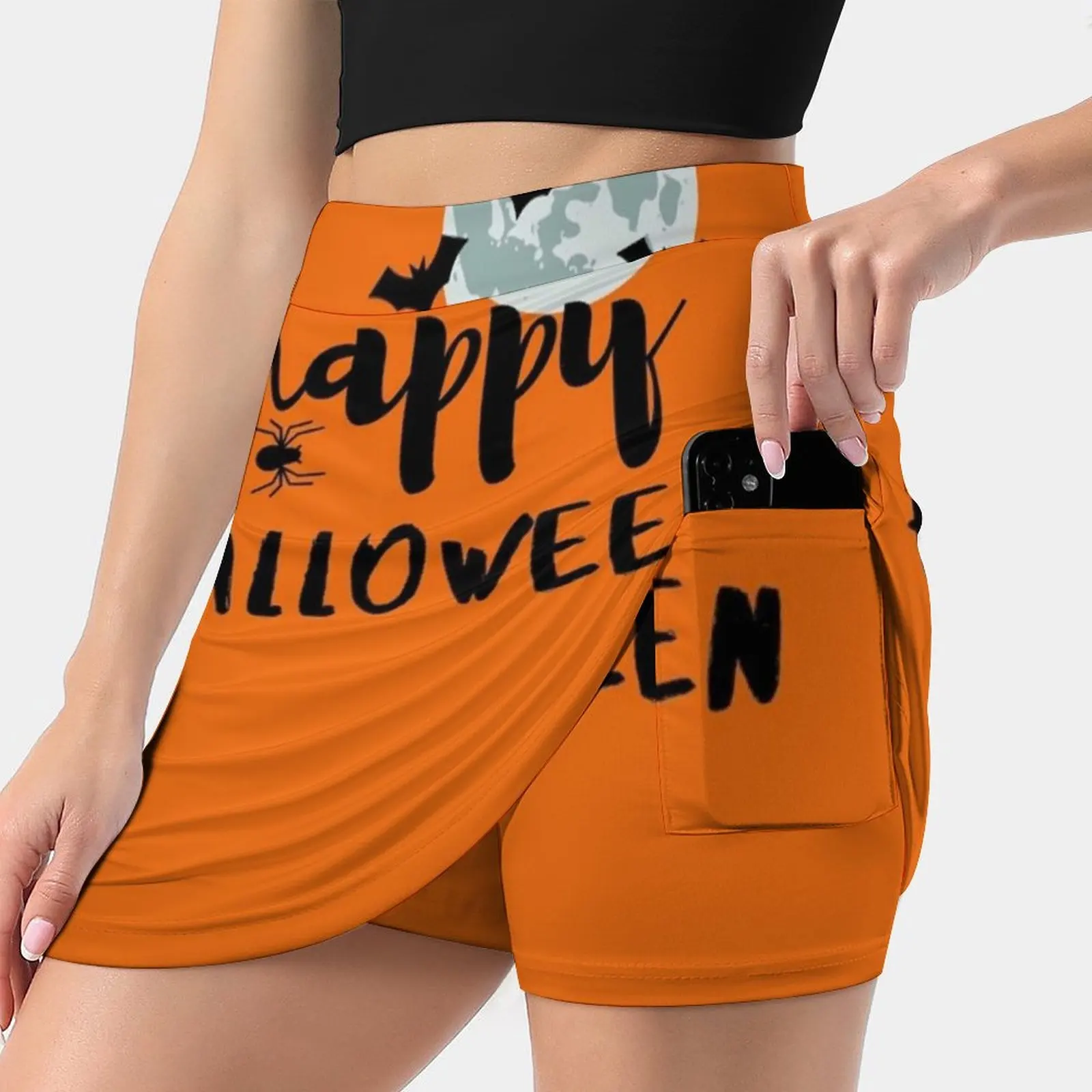 

Юбка женская летняя светильник принтом летучих мышей и пауков на Луне