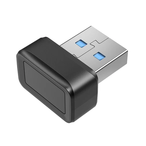 Биометрический сканер Type-C для ноутбука, ПК, модуль разблокировки отпечатком пальца из цинкового сплава, USB-модуль считывания отпечатков пальцев для Windows 7/10/11
