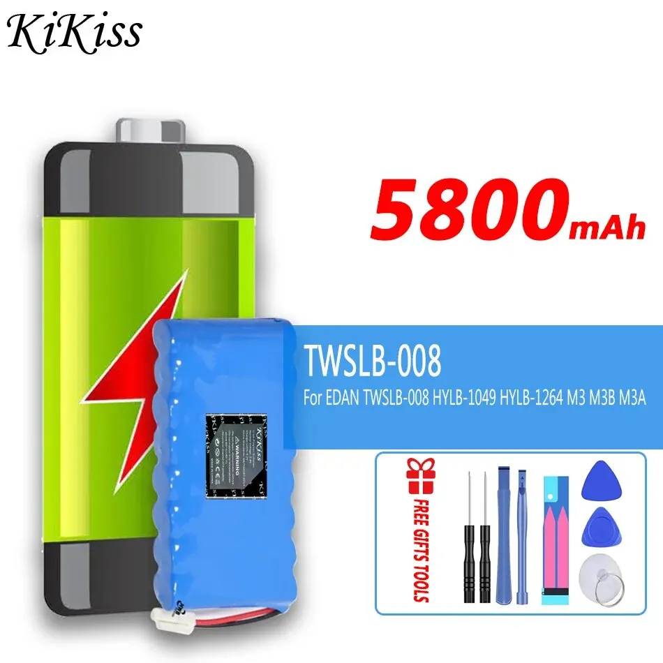 

5800mAh KiKiss Мощная батарея TWSLB008 для M3 M3B M3A TWSLB-008 HYLB-1049 HYLB-1264