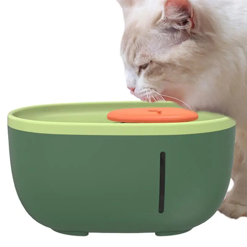 

Кошачий фонтан водяная чаша в форме авокадо, водяной фонтан для кошек с умным насосом для собак, кошек, птиц и маленьких животных