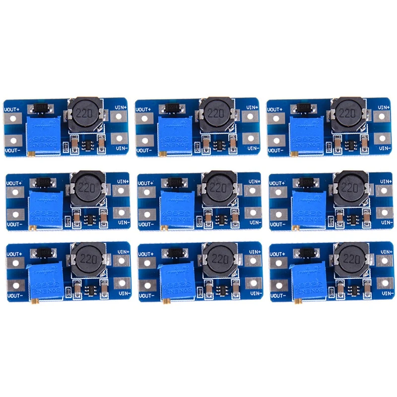 

9 шт. входной силовой преобразователь постоянного тока 2-24 В 5 В/9 В/12 В/28 в