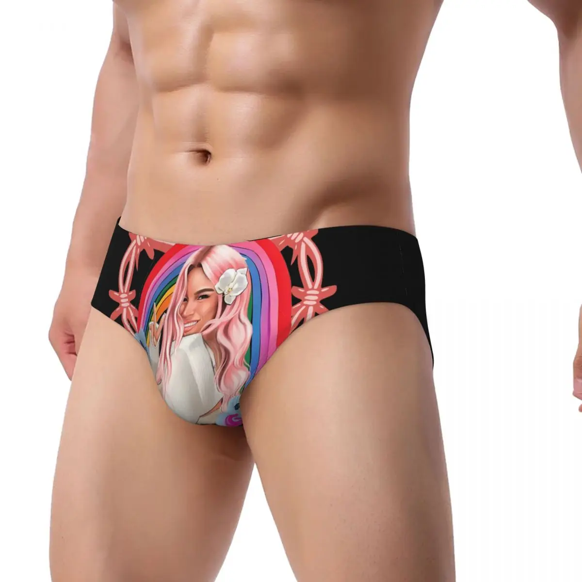 Фото Мужские трусы Custom Manana Sera Bonito Karol G: дышащие, эластичные, удобные №2