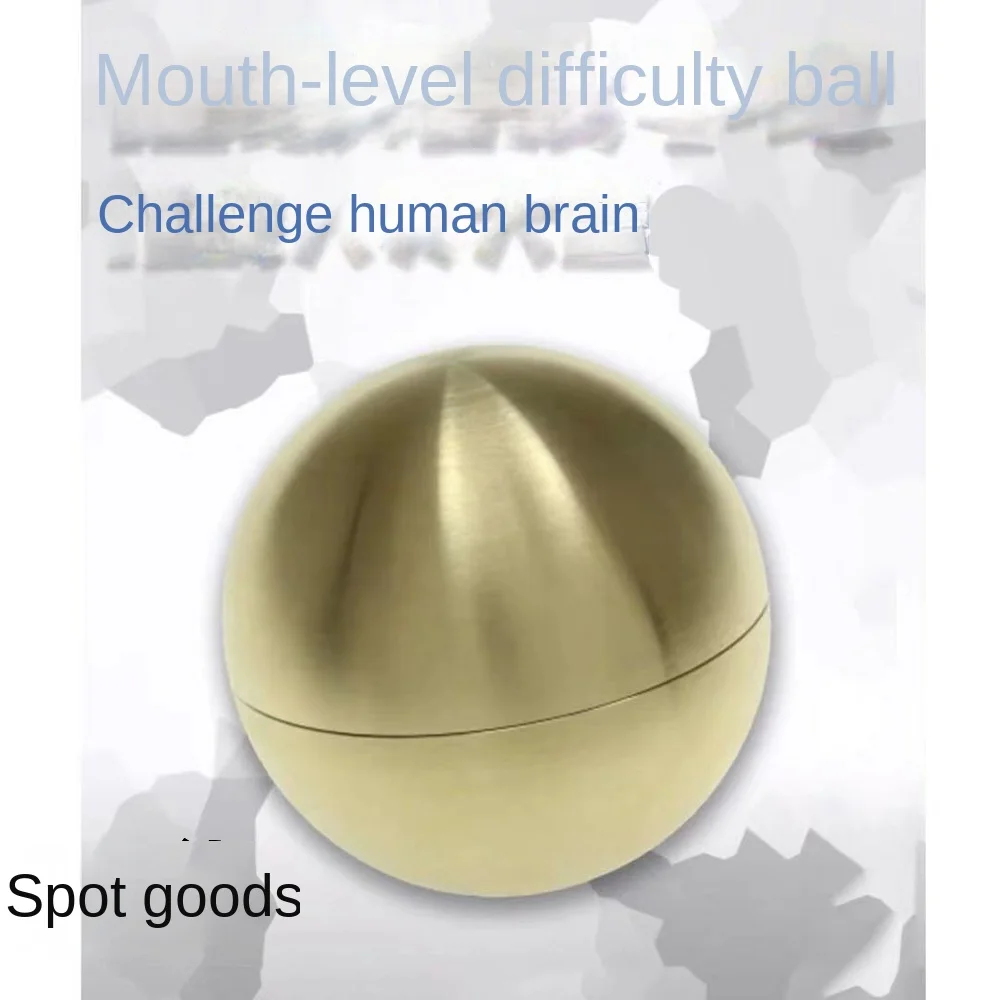 

Limited puzzle level 10 difficulty metal Titan ball decompression puzzle high IQ brain burning toy