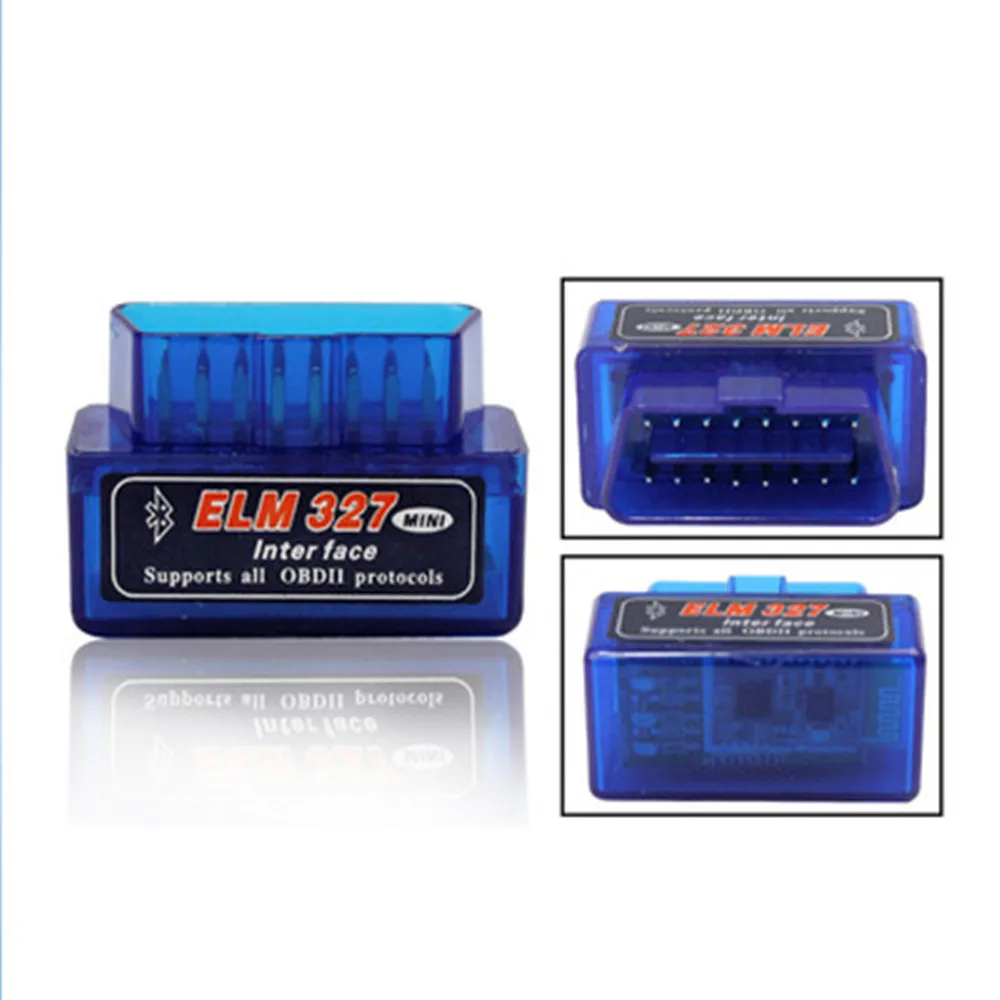 Мини-сканер OBD2 V2.1 Elm 327 в 2.1 Elm327 OBD 2 Автомобильный диагностический инструмент Elm-327