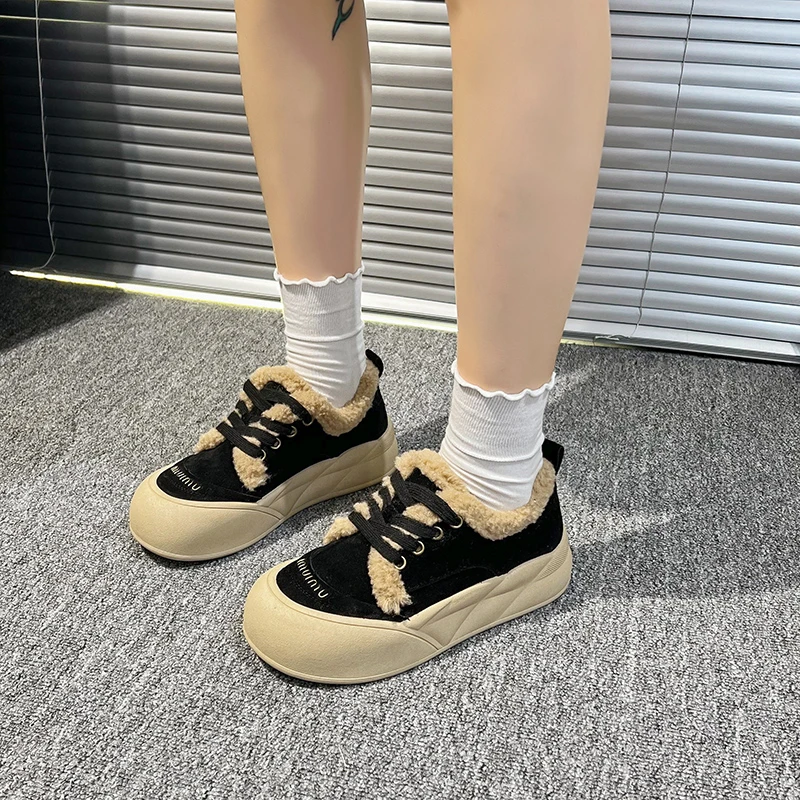 Зимняя обувь женская универсальные сабо Modis на платформе платье в британском