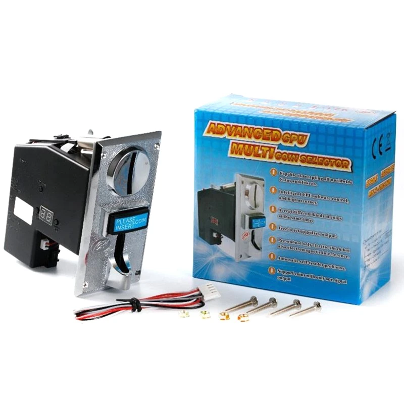 Многовалютный приемник монет память для самообслуживания стиральной машины