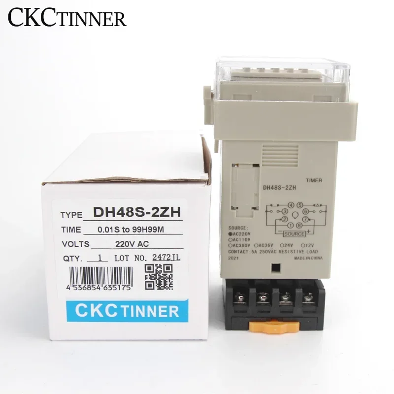 Программируемое реле с таймером 0 01 S-99H99M 24 В постоянного тока переменного