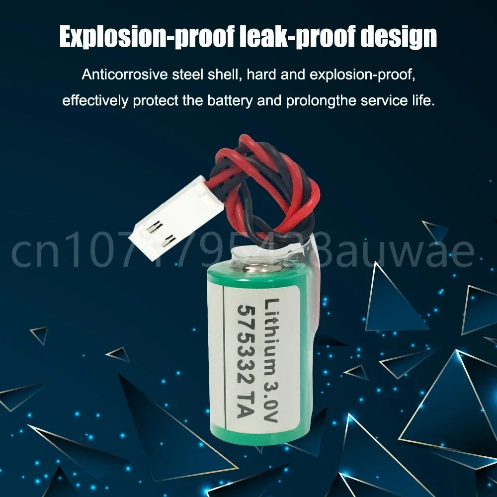 Литиевая батарея ПЛК со штекером AMP для резервных батарей