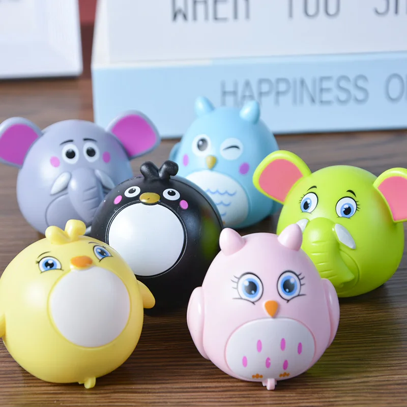 

3pcs Pull Back Car Toys Animal Baby Mini Cartoon Small Bird Elephant Colorful Kids For Children Boy Gifts Educational