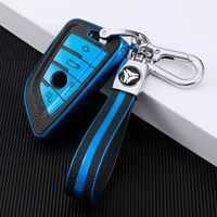 tpu leather car remote key case cover for bmw x1 x3 x5 x6 x7 13567 series g30 g20 g32 g11 f20 z4 f48 f39 g01 g02 f15 f16 g07