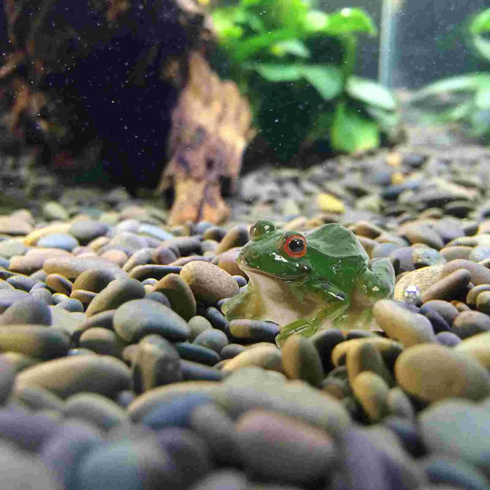 2 шт. уличный микропейзаж имитация лягушки орнамент детские игрушки для ванной