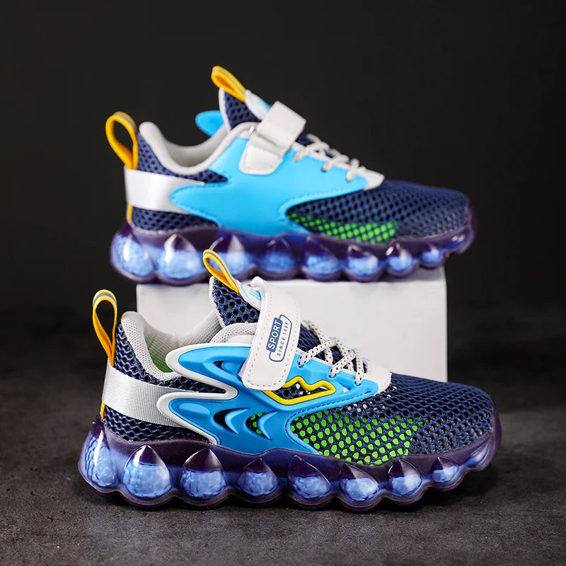 

New Fashion Boys Sneakers 2022 Design Children Sports Shoes 6 To 12 Years Casual Tennis Kids Running Shoes Boys Free Shipping