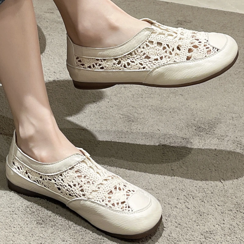 

кроссовки на платформе туфли женские летняя обувь женская обувь женская весна Женские туфли ручной работы, Вулканизированная подошва, круг...