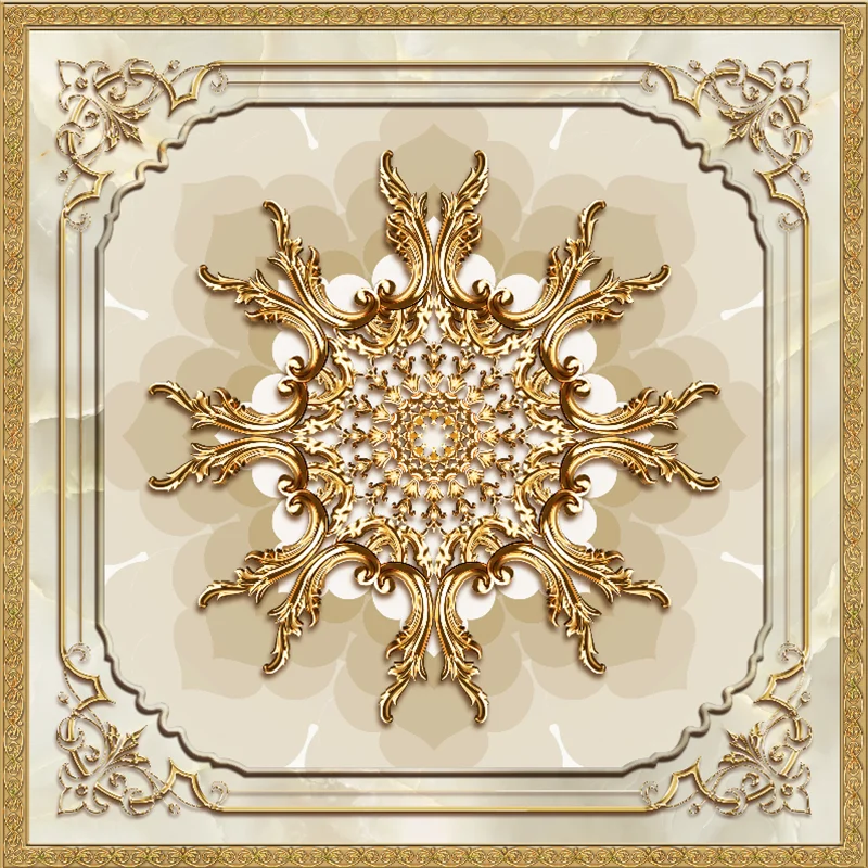 Пользовательские 3D потолочные обои высокое качество настенная наклейка