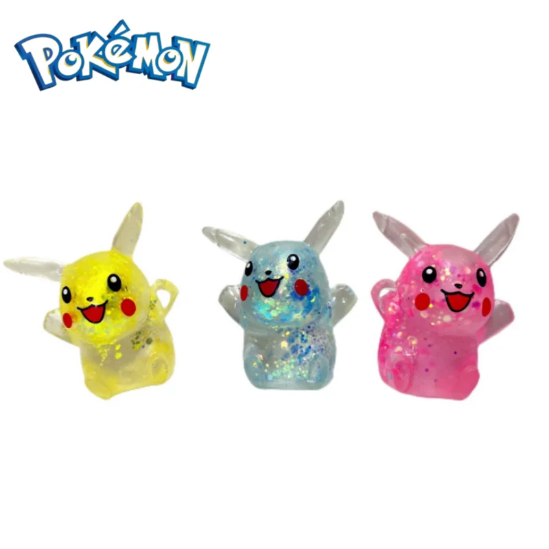 

Покемон серия Пикачу аниме мультфильм kawaii Новый пинч музыка супер милая декомпрессия маленькие животные пинч детские игрушки для вентиляции