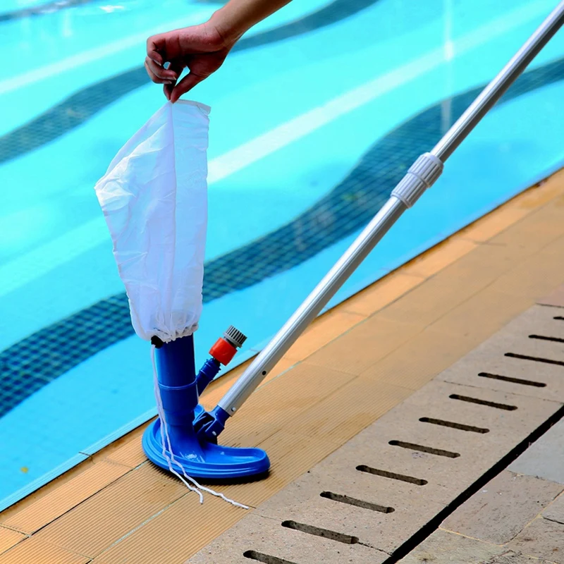 

10Pcs Pool Cleaner Suction Bag Fountain Spa Vacuum Cleaner Mesh Bag For Swimming