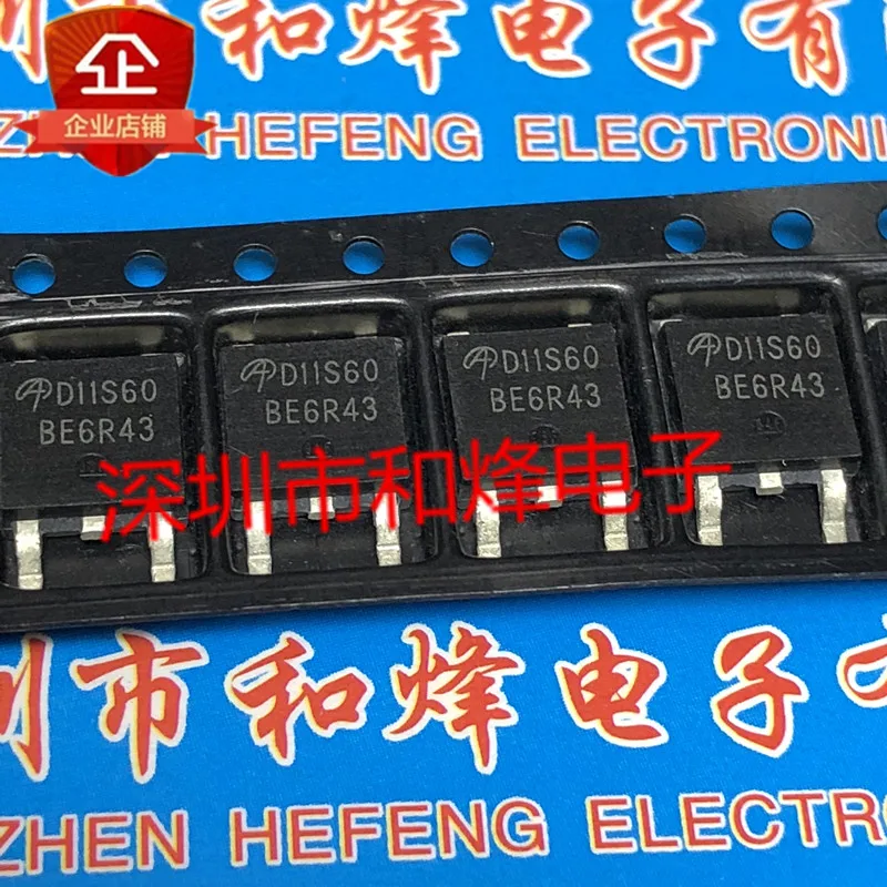 

5 шт.-10 шт. D11S60 AOD11S60 TO-252 600V 11A Новый и оригинальный на складе