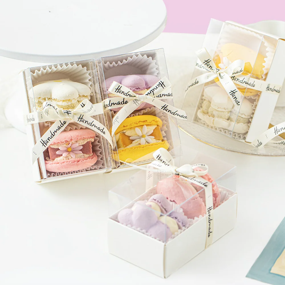 5/10 шт., прозрачные коробки для макарон