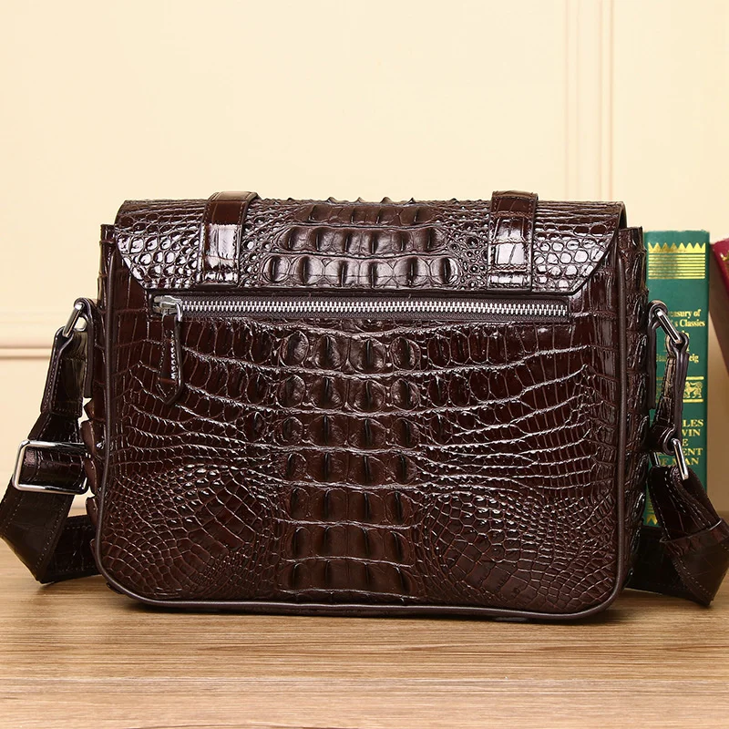 New Design Men's designer Business Briefcase Genuine Leather Leisure Single Shoulder Bag High Quality Crossbody Fashion Bags