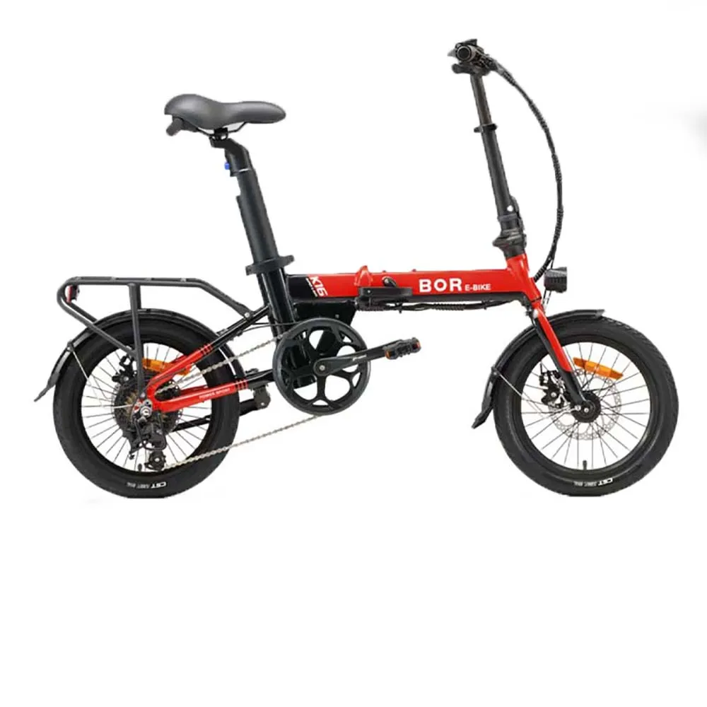

Folding Electrics Bicycles Adults Electrics Bikes 16 Inch Double Disc Brake Variable Speed Lithium Battery Ultra Light Convenien