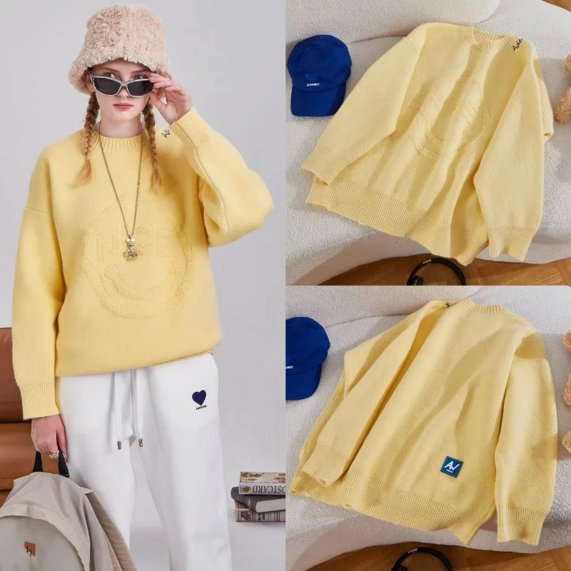 

High Street Ader Sweater Men Women Winter Knitted Sweatshirts