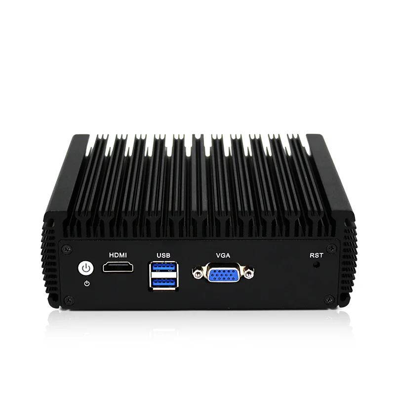 2.5G Router Celeron J4125 Fanless Mini PC 4 Intel i225V3 2500M Nics 2xDDR4 HD-MI VGA pfSense OPNsense Ubuntu VPN Firewall Server |