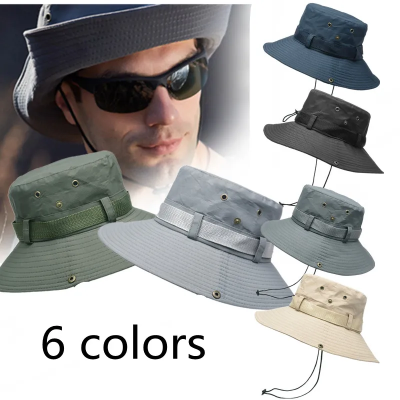 

Adjustable Camping Barbecue Man Visor Cap Polyester Leisure Sunshade Fishing Summer Sports Outdoor Hiking Seaside Sun Hats