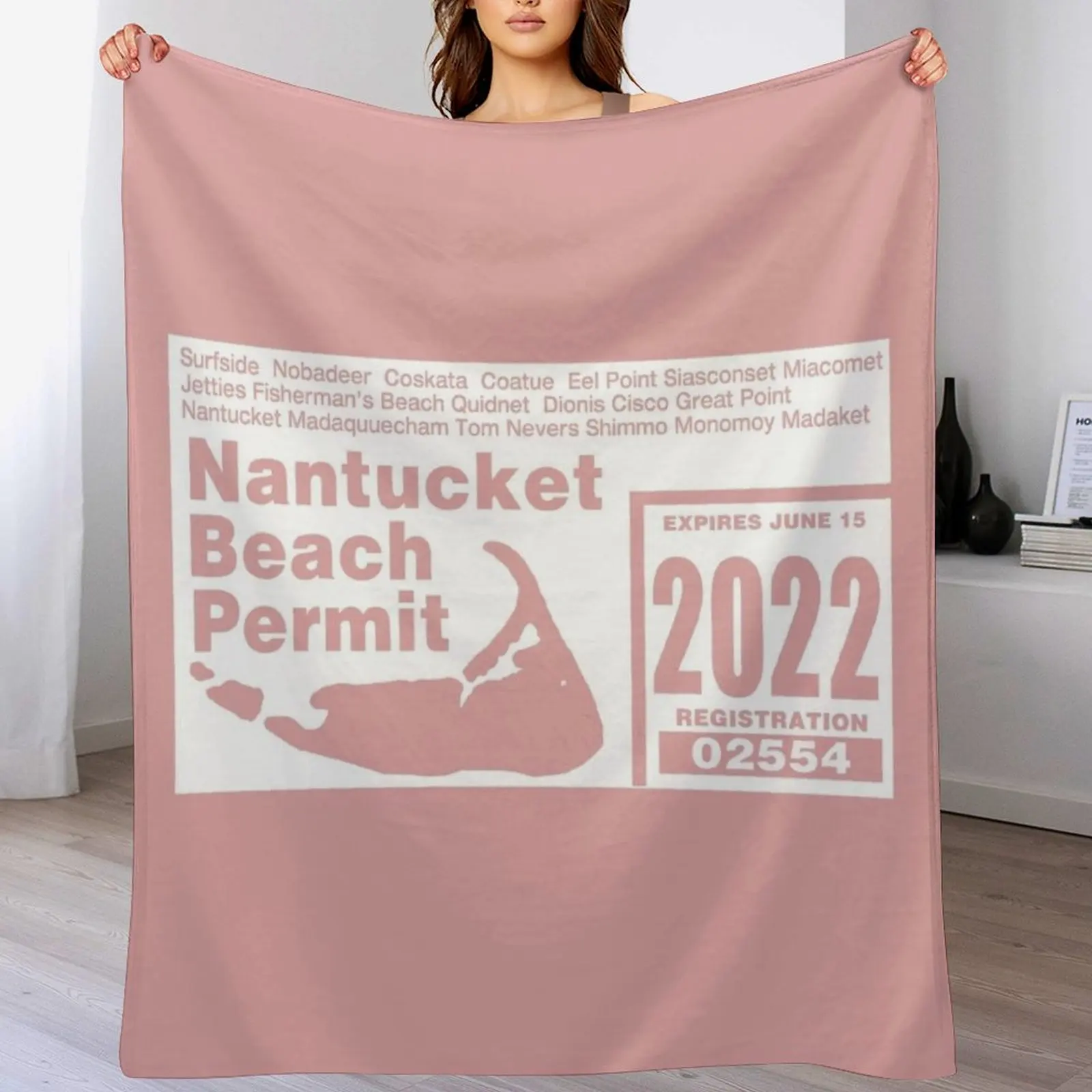 Одеяло Nantucket off road permit 2022 лохматое одеяло для кемпинга
