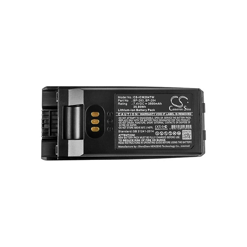 

Applicable ICOM IC-F3400 IC-F3400D intercom Battery BP-283