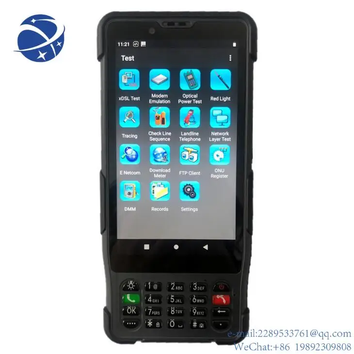 

YYHC ST327 V5 Telecom Test PDA For Network Analyzer With Speedtest, Optic Fiber Tester/ftth Tools