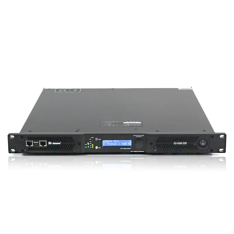 D2-4200 Club усилитель сабвуфера басов Fir Dsp евро мощности 4000 Вт 8 Ом
