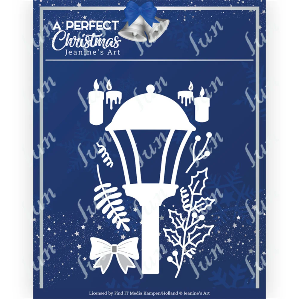 

Vintage Street Light Metal Cutting Dies for Diy Scrapbooking Album Paper Greeting Card Embossing Template Mold Cut Die 2022 New