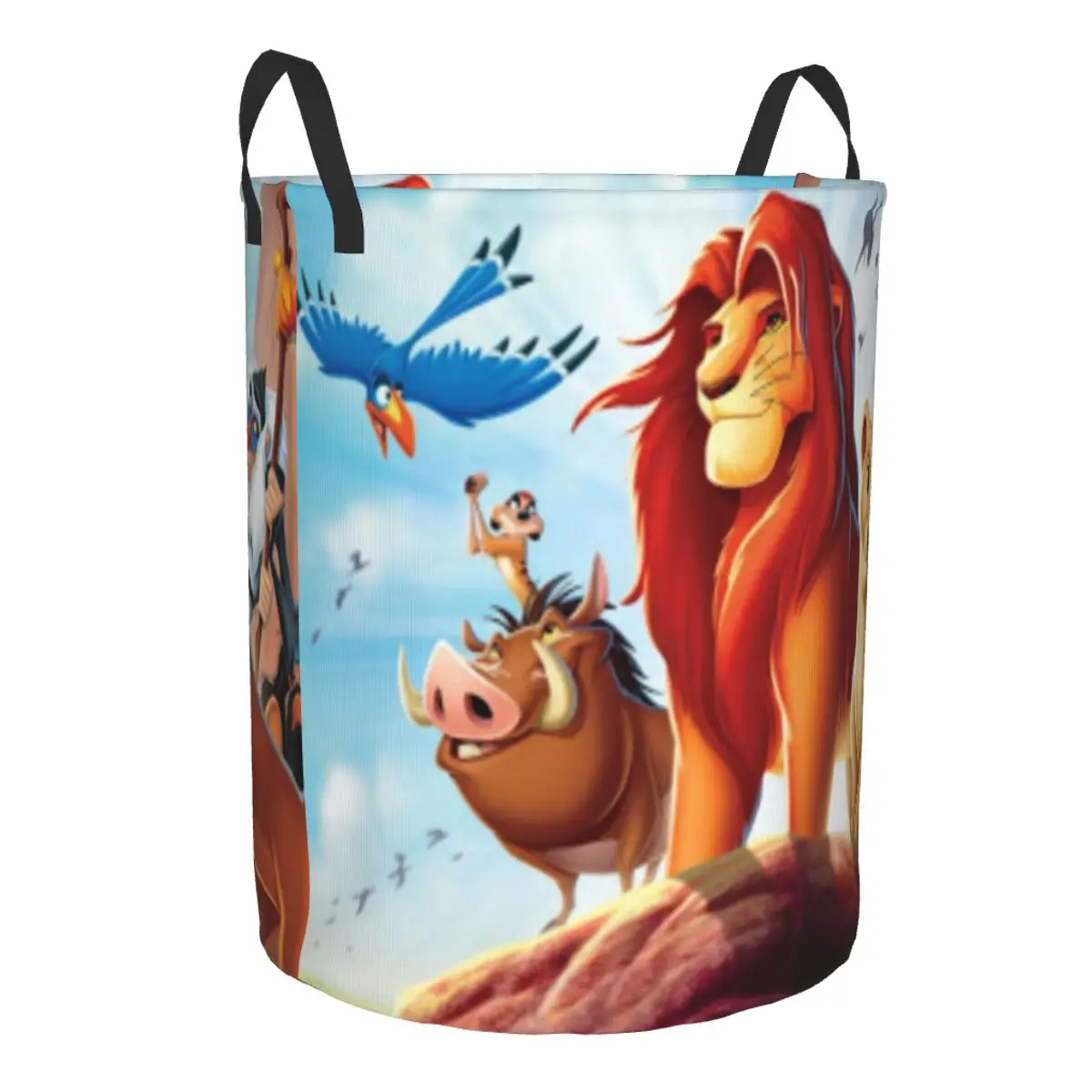 Корзина для белья Король Лев складная корзина