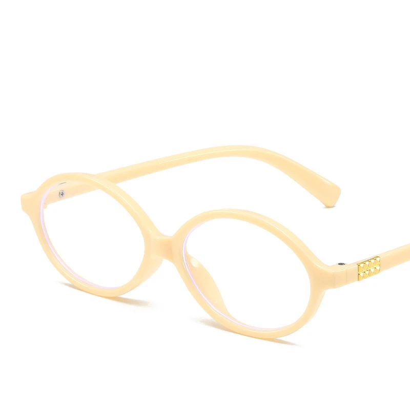 Женские пластиковые овальные очки