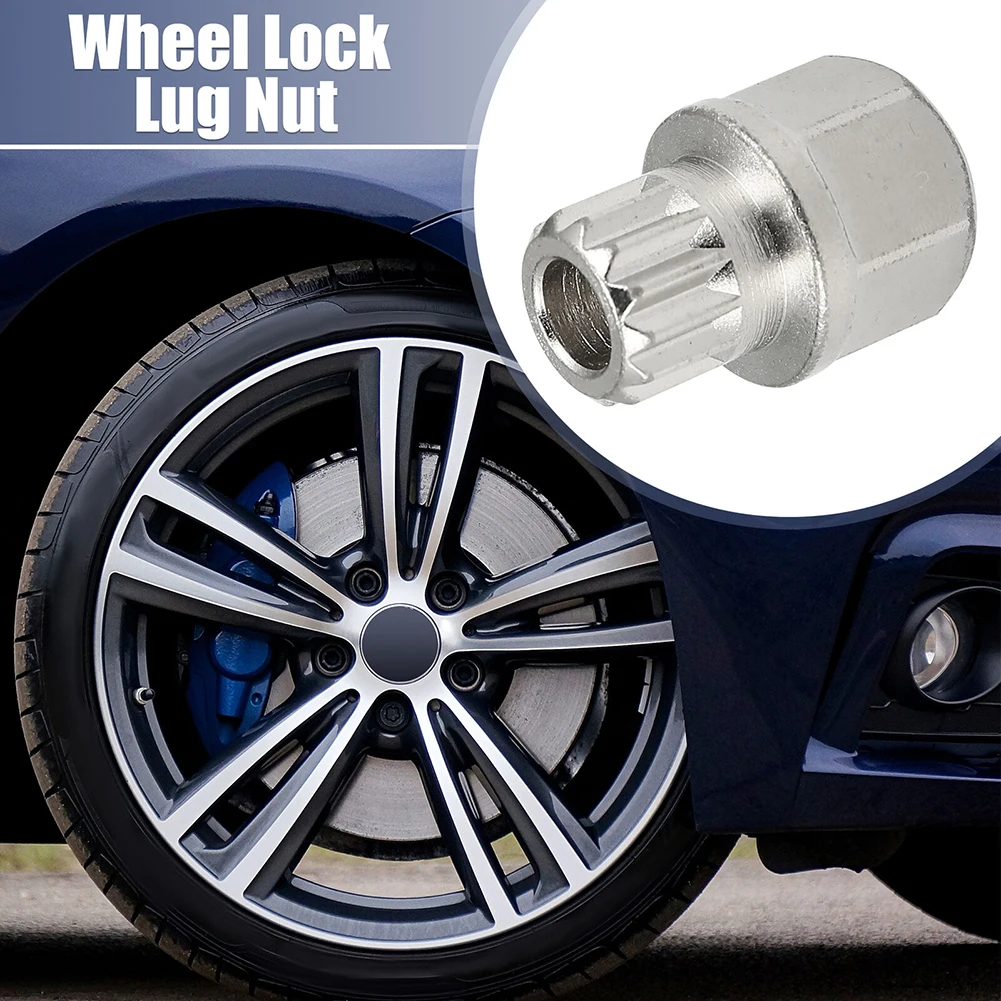 

Durable Wheel Lock Lug Nut Screw Removal Key Steel 1PC 20x28mm 30/13PT Accessory Anti Theft Car For BMW Hollow