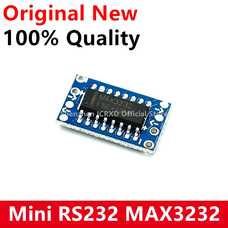 Модуль преобразователя Mini RS232 MAX3232, плата уровня в TTL, 115200bps, 10 шт.