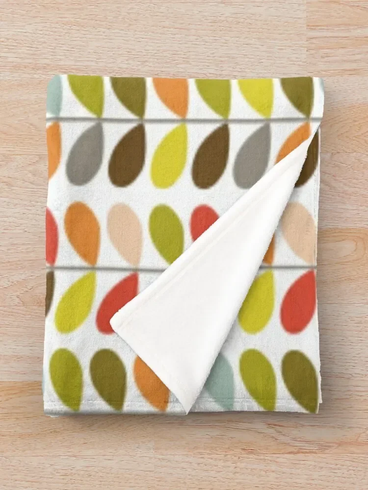 Одеяло orla kiely с несколькими стеблями рисунком Кайли красочным дизайном Милые