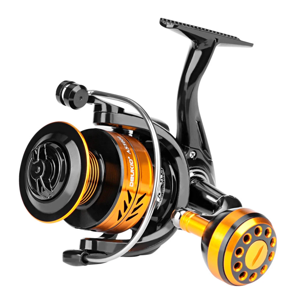 

10KG Max Drag Spinning Reel Fishing Reel 2000-7000 Series Metal Spool Fishing Wheel 5.0:1 4.7:1 Gear Ratio Fishing Tackle Kit