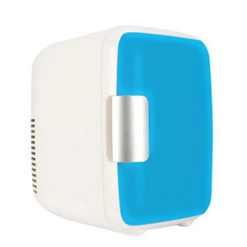 

Мини-холодильник портативный мини-холодильник 12 В, автомобильный холодильник, отопительный и охлаждающий ящик для спальни, офисного автомобиля, объем 4 литра, несколько