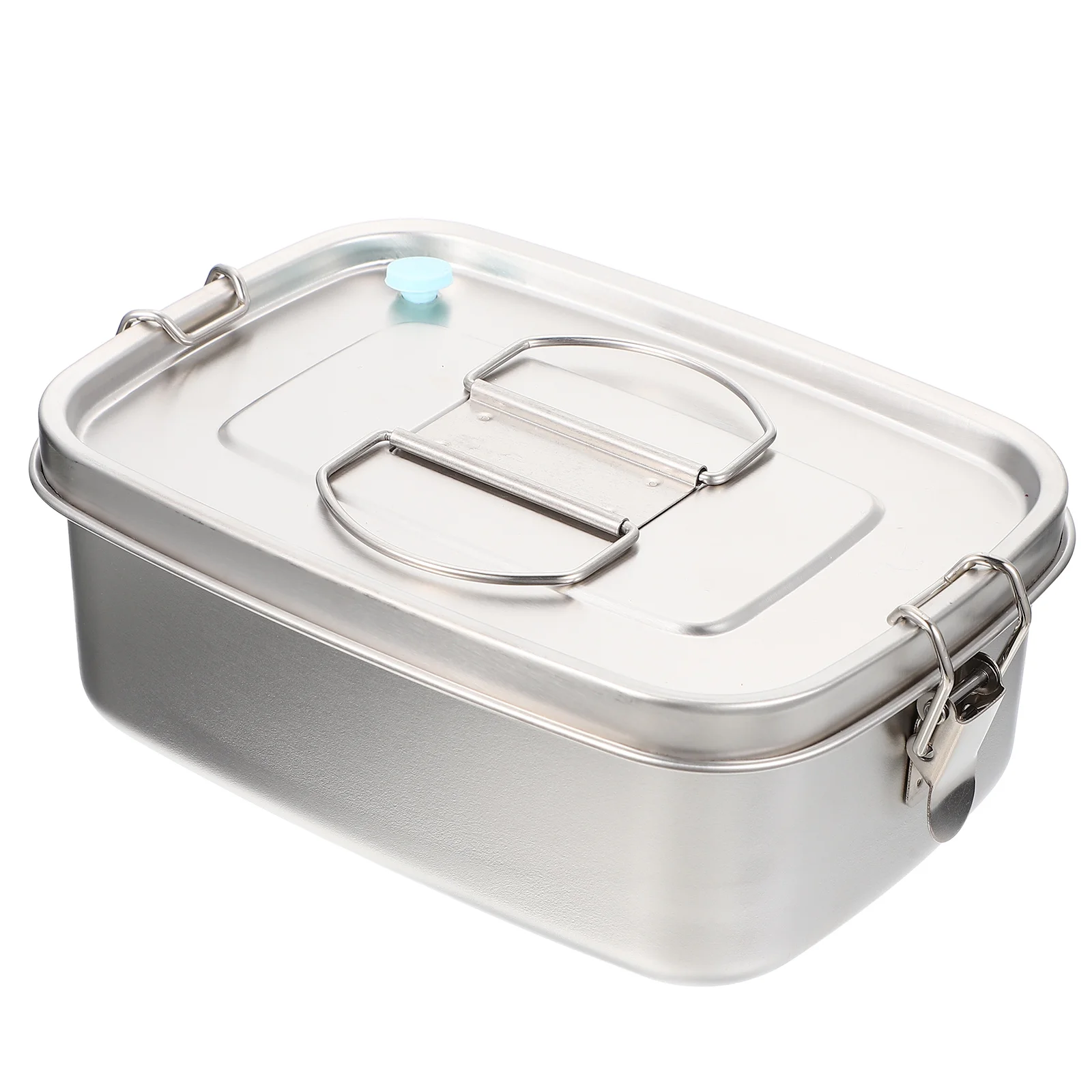 

Box Bento Lunch Container Containers Metalmeal Boxes Prep Stainless Storage Sandwich Steel Kidsreusable Camping Snack Holder