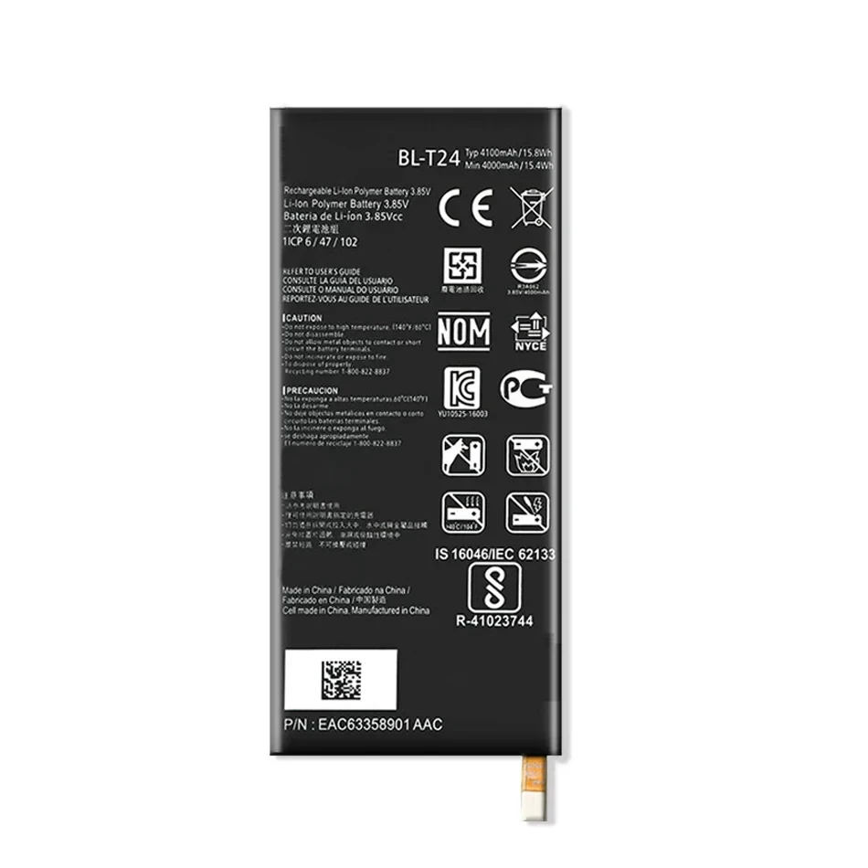 Аккумулятор BL-T24 на 4100 мА · ч для LG K220 k220dsk X Power k220ds k220z k220dsz k220y ls755 аккумулятор с