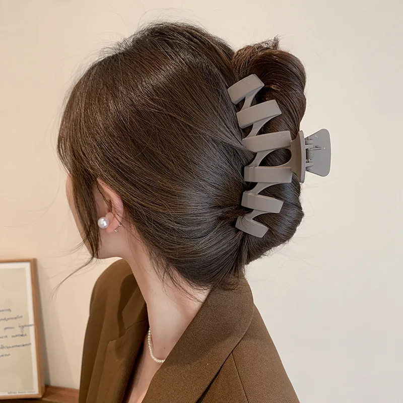Элегантные аксессуары для волос с зажимом 14 см корейские модные очень большие