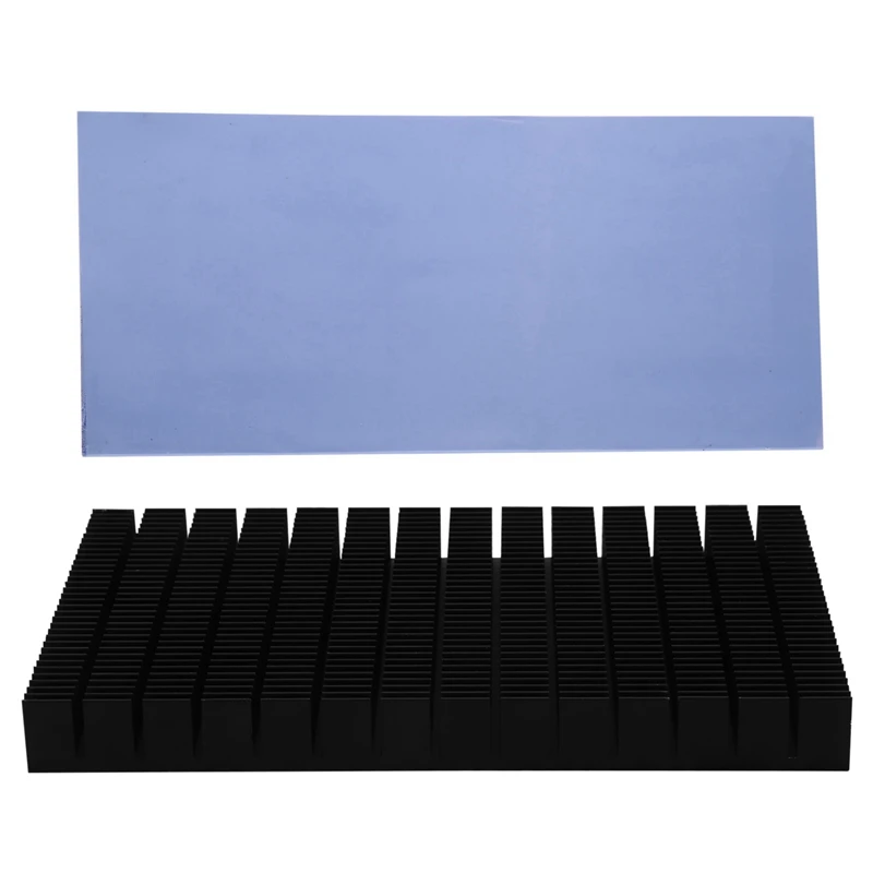 

5X DIY Aluminum Radiator For RTX 3080 3090 Graphics Card Backside VRAM, MOD GPU Backplate 150X90x15mm