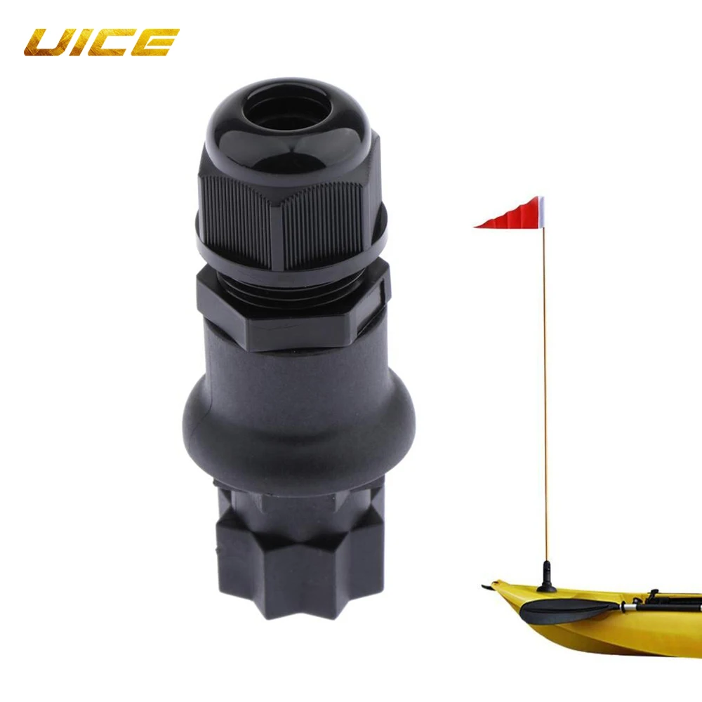 

Kayak Signal Flag Base Rowing Boat Canoe Durable Nylon Dinghy Safety Flag Base Socket For Marine Inflatable Boat