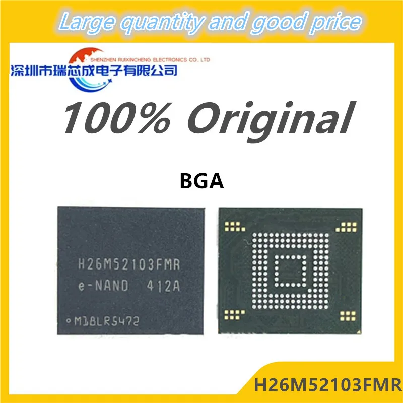 

(2-10piece)100% New H26M52103FMR H26M52208FPR BGA Chipset