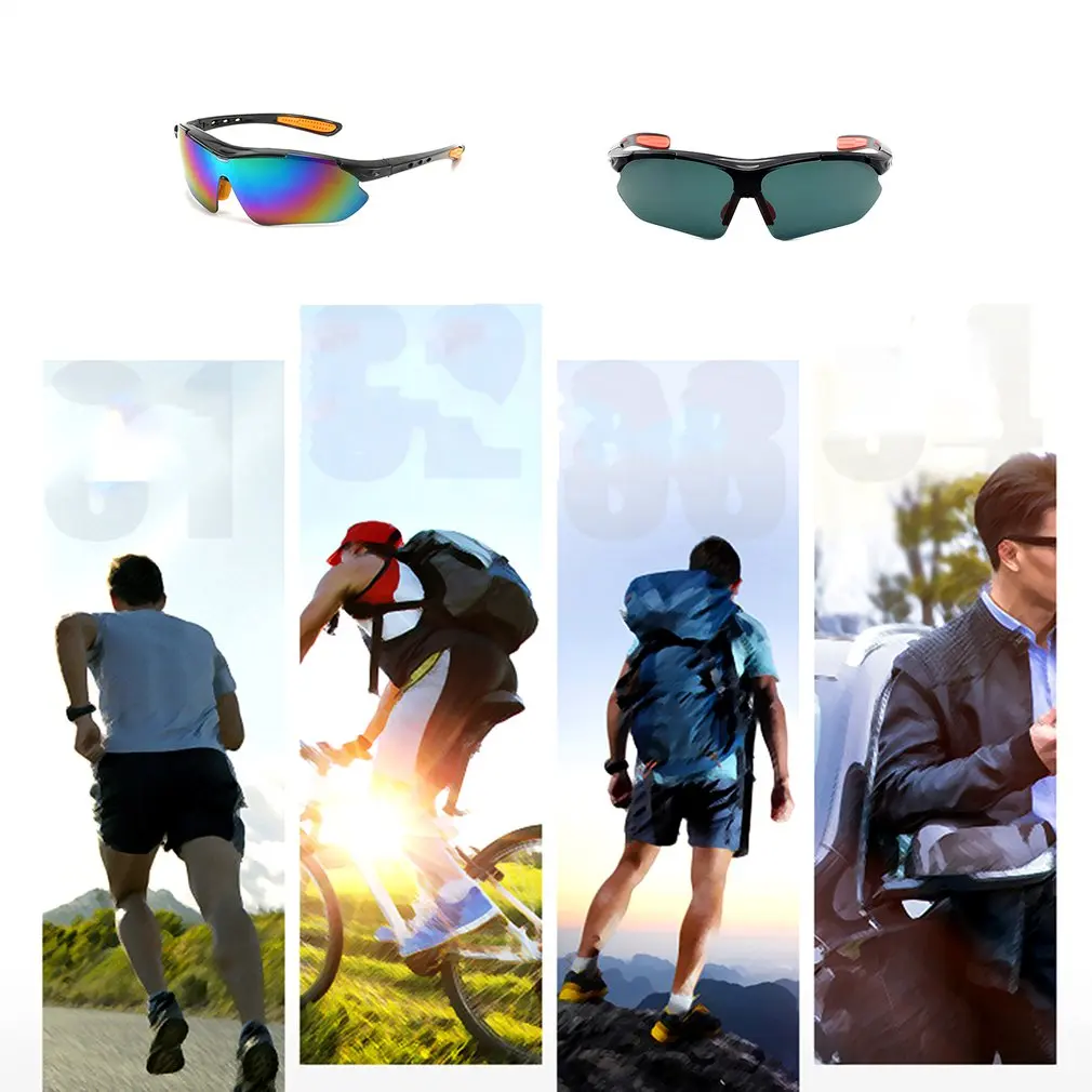 

2021 UV400 Cycling Glasses Men Women Outdoor Sport MTB Bicycle Glass Windproof Sunglasses Anti Fog Riding Cycling Eyewear