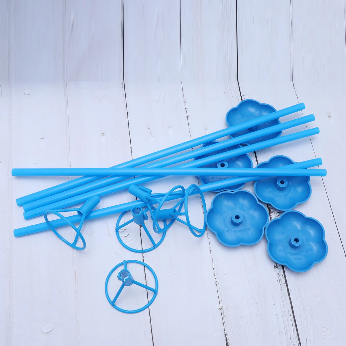 5 шт. Наклейка для шаров Портативная настольная забавная подставка с шестом и держателем для кубков для свадебной вечеринки.