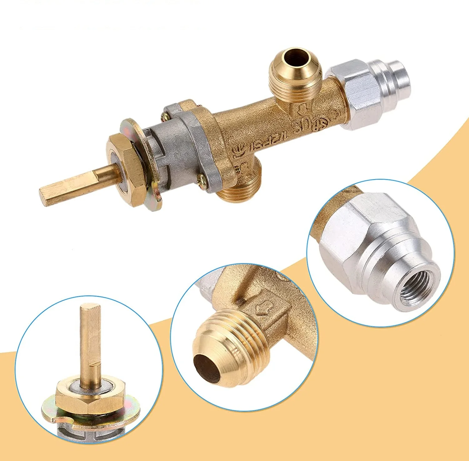 7 шт./комплект контрольный клапан для сжигания огня |