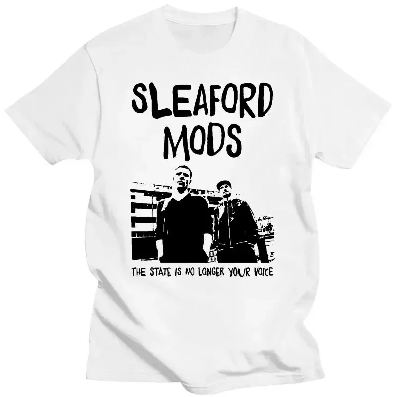 Новая футболка Sleaford Mods 2022 панк-музыка политическая марка E Smith The Fall