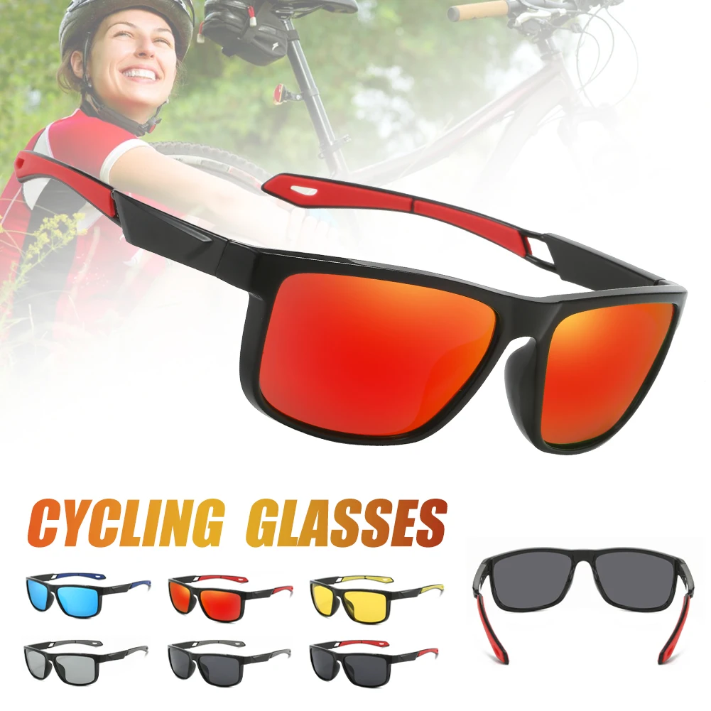 

Cycling Sunglasses Polarized Lens Unisex Sunglasses For Outdoor Riding Sports Goggles Eyewear UV Protection Cycling Accessories